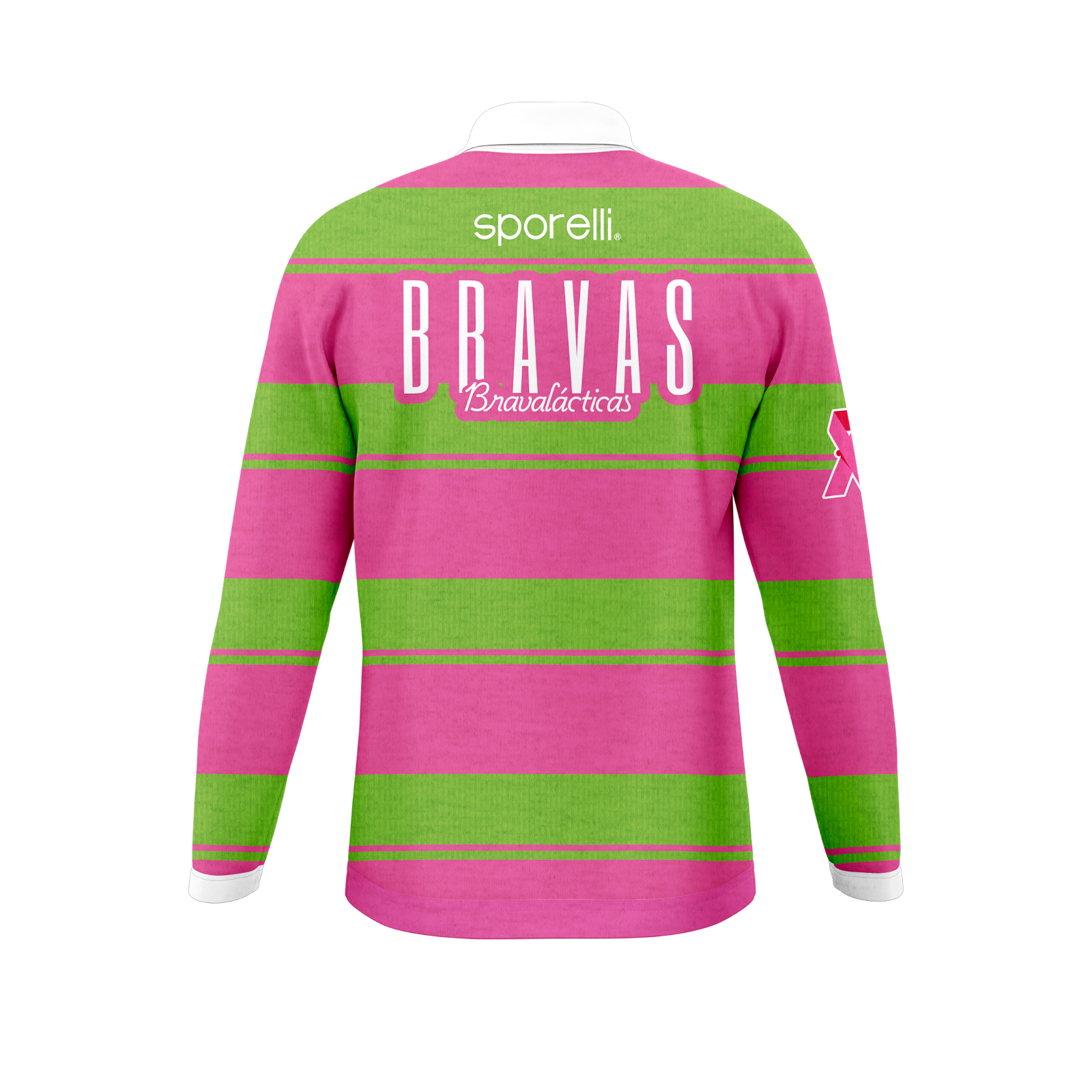 Polo BRAVAS Mes Rosa (Corte Unisex)