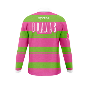 Polo BRAVAS Mes Rosa (Corte Unisex)