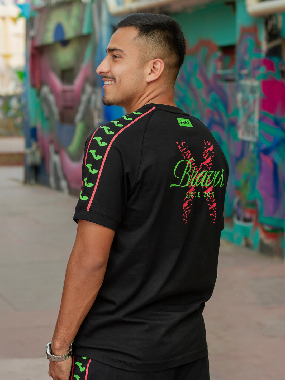 Camiseta Algodón Negra