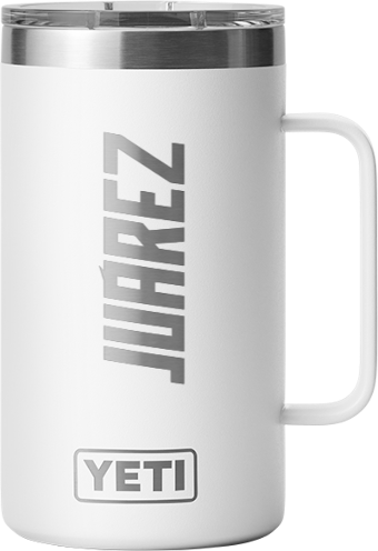 YETI - Rambler Taza de 24oz (710ml) Blanca