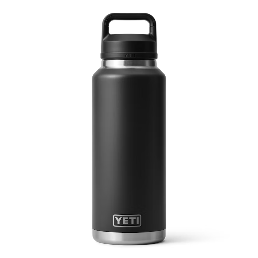 Mega Termo Negro YETI - Rambler 46oz Water Bottle